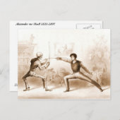 Zählen mit Todespostkarte Postkarte (Vorne/Hinten)