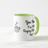 Zahlen nicht der Aufmerksamkeits-Kaffee-Tasse Tasse (VorderseiteRechts)