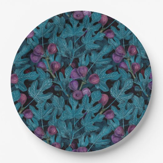 Zahlen Pappteller (Vorderseite)