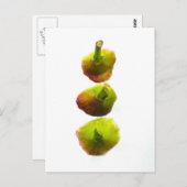 Zahlen Postkarte (Vorne/Hinten)