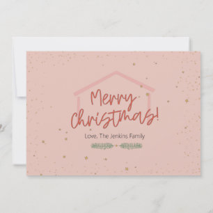 Zählen Sie alle Freude Weihnachtsfotos Karte