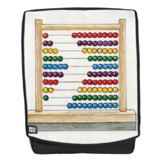 Zählen Sie auf das Design eines Rucksacks. Rucksack