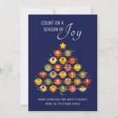 Zählen Sie auf eine Jahreszeit des fröhlichen Weih (Vorderseite)