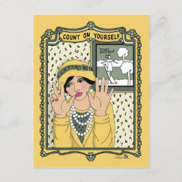 Zählen Sie auf Ihre selbst_C_ Postkarte