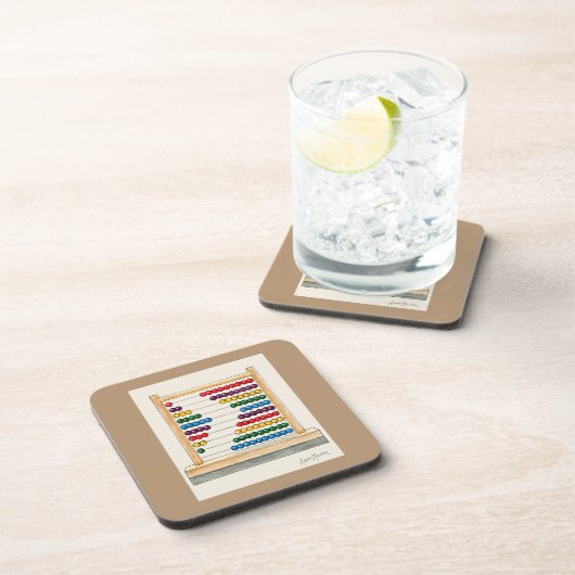 Zählen Sie auf mich Getränkeuntersetzer (Rechte Seite)