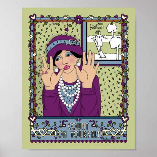 Zählen Sie auf sich selbst_A_8x10 Poster (Vorne)