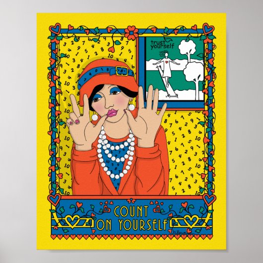 Zählen Sie auf sich selbst_B_8x10 Poster (Vorne)