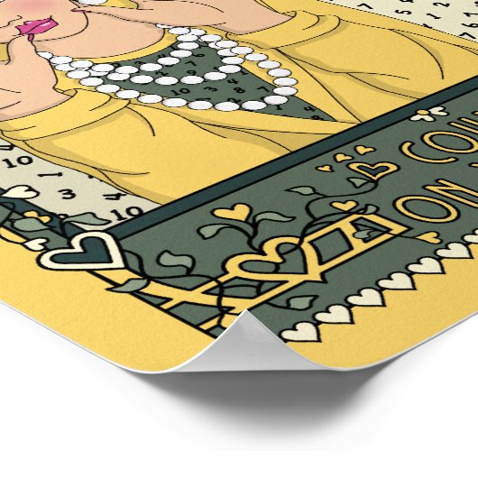 Zählen Sie auf sich selbst_C_8x10 Poster (Ecke)