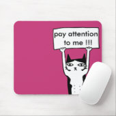 Zahlen Sie Aufmerksamkeit zu mir das Brett, das Mousepad (Mit Mouse)