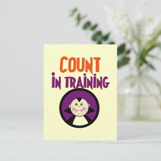 Zählen Sie bei Schulungstests und Geschenken Postkarte (Stehend Vorderseite)