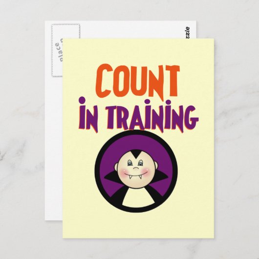 Zählen Sie bei Schulungstests und Geschenken Postkarte (Vorne/Hinten)