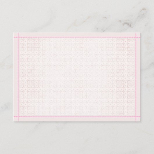 Zählen Sie den Bears Baby Shower Game Niedlich Gir Begleitkarte (Rückseite)