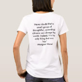 Zahlen Sie ihm VorwärtsT - Shirt (Rückseite)