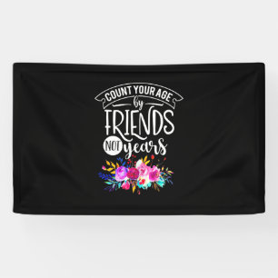 Zählen Sie Ihr Alter von Freunden Banner