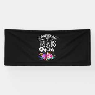 Zählen Sie Ihr Alter von Freunden Banner