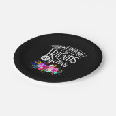 Zählen Sie Ihr Alter von Freunden Pappteller (Schrägansicht)