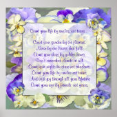 "ZÄHLEN SIE IHR LEBEN NACH LÄCHELN" ~ Poster (Vorne)