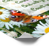 "ZÄHLEN SIE IHR LEBEN NACH LÄCHEN" POSTER (Ecke)