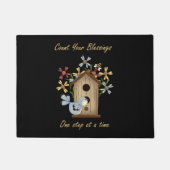 Zählen Sie Ihre Segen-Fußmatte (wählen Sie Ihre Fußmatte (Vorderseite)