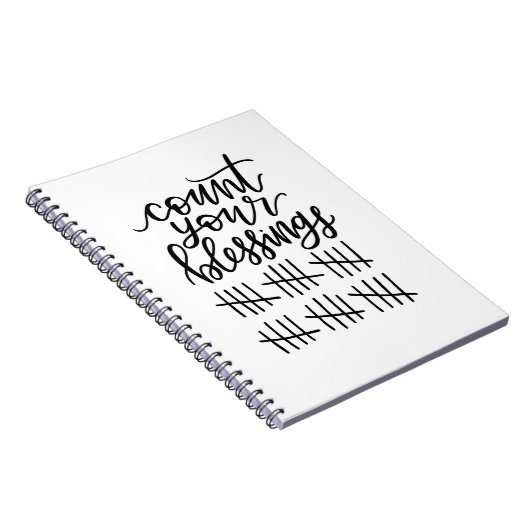 zählen Sie Ihre Segen-Zeitschrift Notizblock (Rechte Seite)