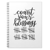 zählen Sie Ihre Segen-Zeitschrift Notizblock (Vorderseite)