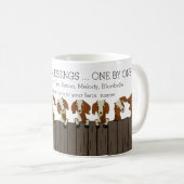 Zählen Sie Ihre Segnungen Boer GOAT LOVERS Kaffeetasse (VorderseiteRechts)