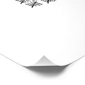 Zählen Sie Ihre Segnungen Poster (Ecke)