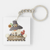 Zählen Sie Ihre Segnungen Schlüsselanhänger (Rückseite)