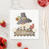 Zählen Sie Ihre Segnungen Serviette (Beispiel)