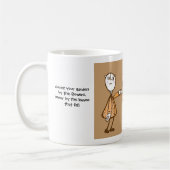 Zählen Sie Ihren Garten an den Blume Kaffeetasse (Links)