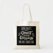 Zählen Sie Ihren Segen Name Kind VBS Church Bag Tragetasche (Vorne)