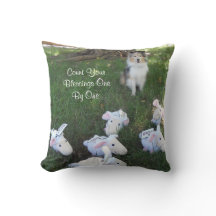 Zählen Sie Ihren Segen Sheltie und Schafe