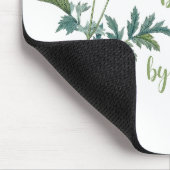 Zählen Sie Ihren Segen - Vintager Gelber Mohn Mousepad (Ecke)