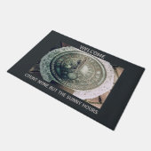 Zählen Sie keine außer sonnigen Stunden Sonnenwill Fußmatte (Schrägansicht)