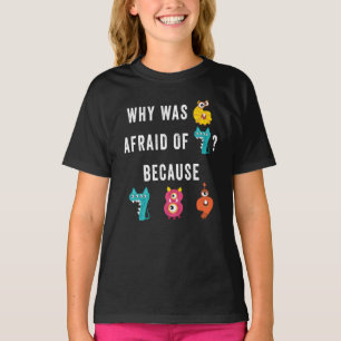Zahlen-Tages-Idee für Kinder - Monster Zahlen T-Shirt