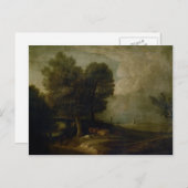 Zahlen über Rinder von Thomas Gainsborough Postkarte (Vorne/Hinten)