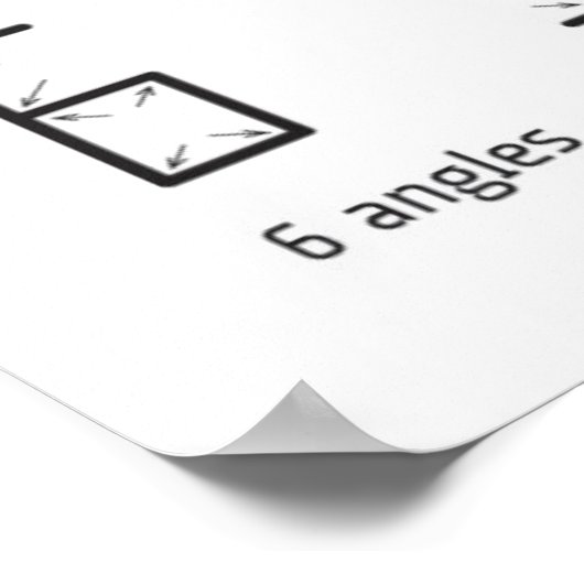 Zahlen und Winkel - Math Poster (Ecke)