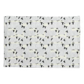 Zählen von Schafen vor dem Schlaf Kissenbezug (Rückseite)