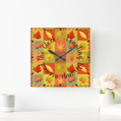 Zählen von Segnungen um den Erntedank der Uhr (Zuhause)