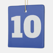 Zahlen zum Thema Hanging, Keramikornament (Links)