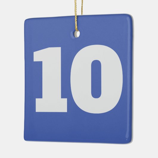 Zahlen zum Thema Hanging, Keramikornament (Links)