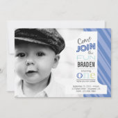 Zahlengeld Einladung zum ersten Foto (Vorderseite)