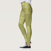 Zahlenmuster 01 b DYellow BG Leggings (Links)