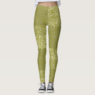 Zahlenmuster 01 b DYellow BG Leggings