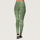 Zahlenmuster 01 b GDreen BG Leggings (Rückseite)