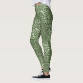 Zahlenmuster 01 b GDreen BG Leggings (Links)