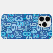 Zahlenmuster Case-Mate iPhone Hülle (Rückseite (Horizontal))