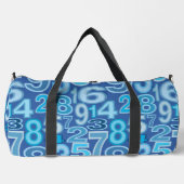 Zahlenmuster Duffle Bag (Vorderseite)