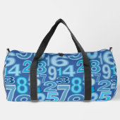 Zahlenmuster Duffle Bag (Rückseite)