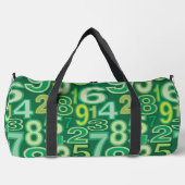 Zahlenmuster Duffle Bag (Vorderseite)